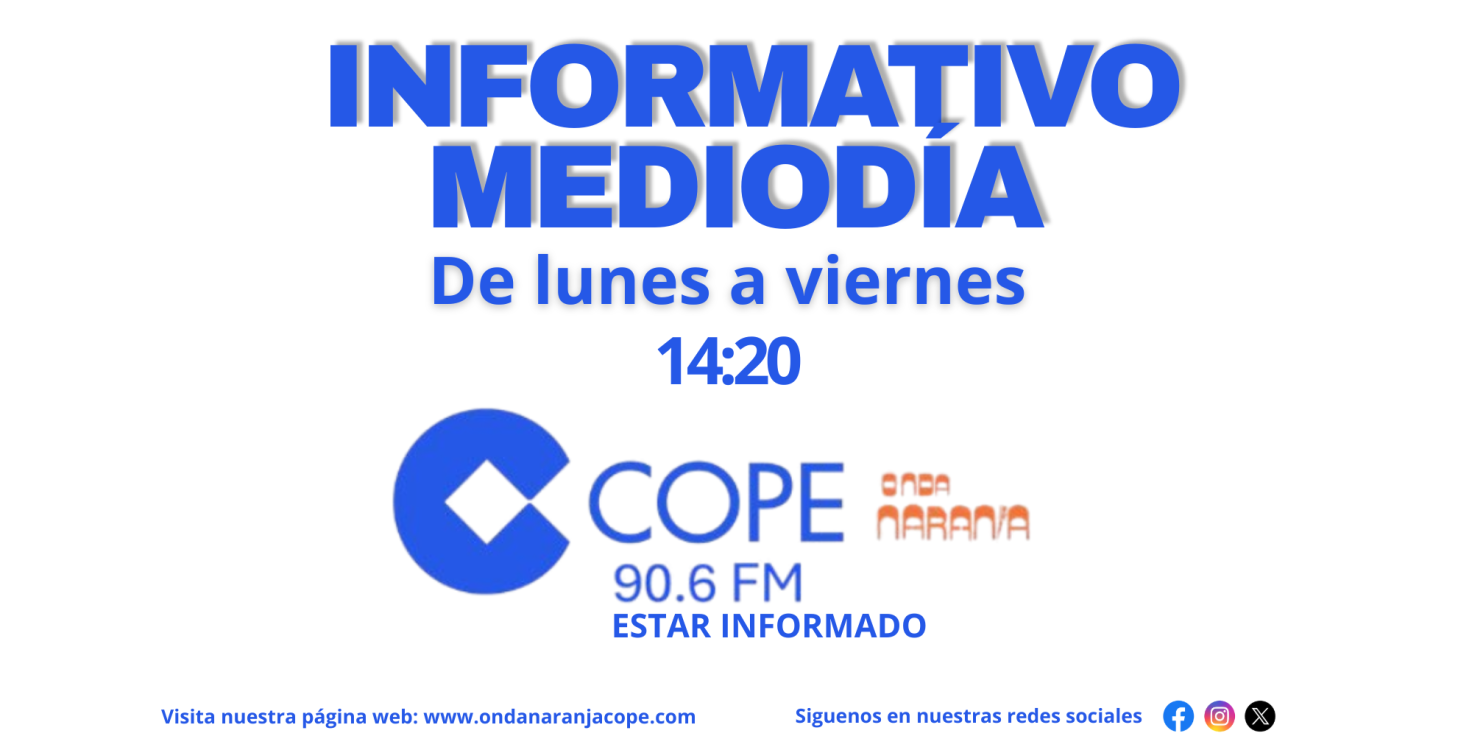 Lunes 25-05-2026 Mediodía COPE