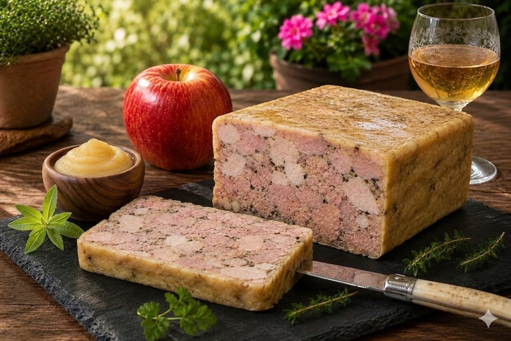 Terrina de gallina trufada