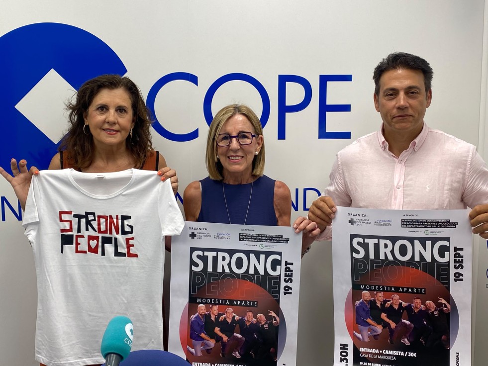 Strong People celebrará su concierto el 19 de septiembre