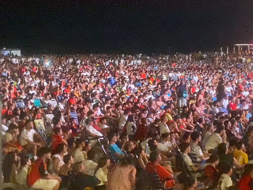 Gandia vivió con intensidad la final del Mundial