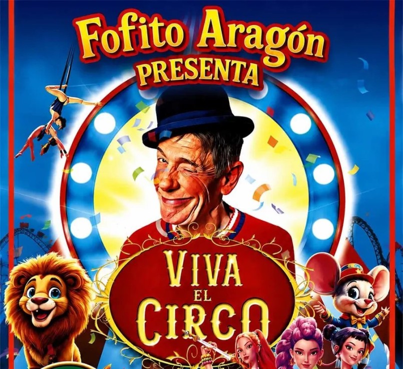 Fofito y Mónica Aragón nos presentan su espectáculo Viva el Circo