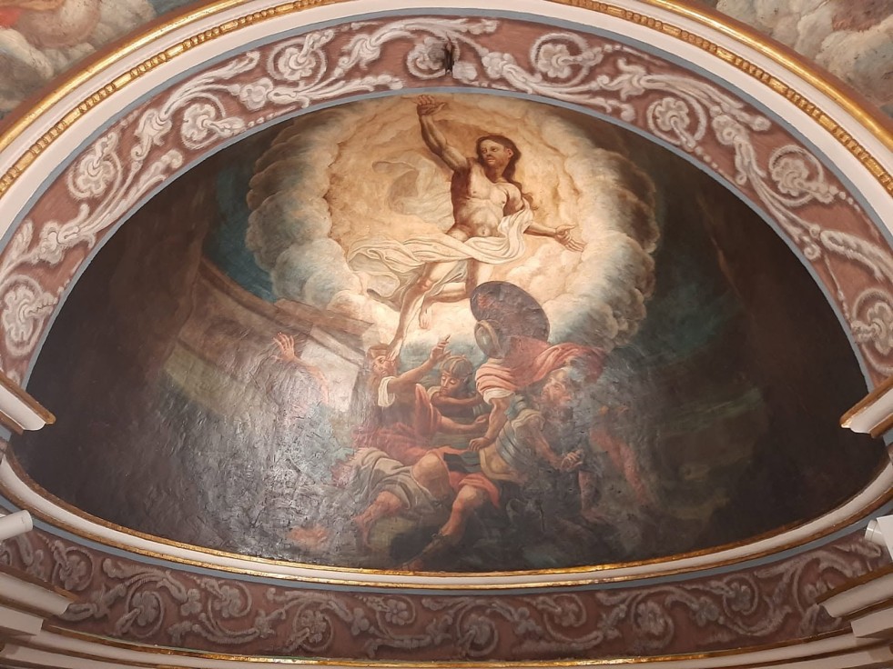 Las obras de Sant Roc revelan unos frescos impresionantes