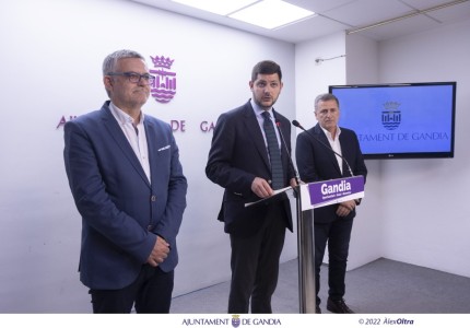 Gandia finalizará la legislatura con una reducción de la deuda del 26,3%