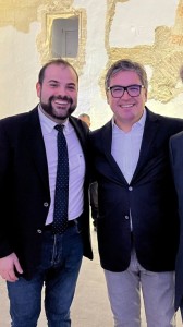 David Ronda y Guillermo Barber  en el Comité de Campaña del PP de la provincia de València