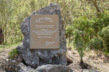 Gandia rinde homenaje a 'Los seis de Gredos' pioneros del montañismo en la Safor