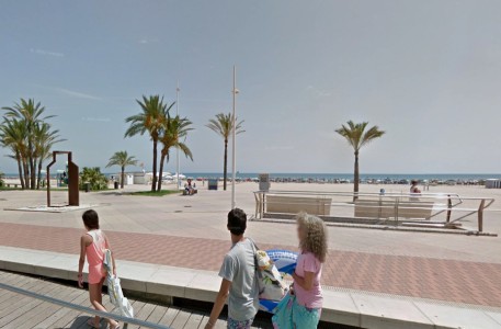 Arde de madrugada otro chiringuito en la playa Nord de Gandia