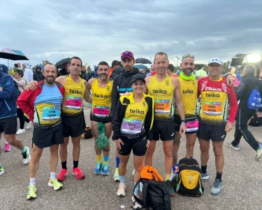 El CA Safor Teika estuvo en el Medio Maratón de Valencia