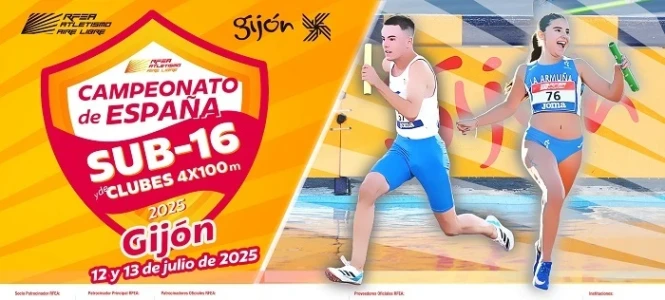 Atletas del CA Safor Teika buscarán destacar en el Campeonato Sub16 en Gijón