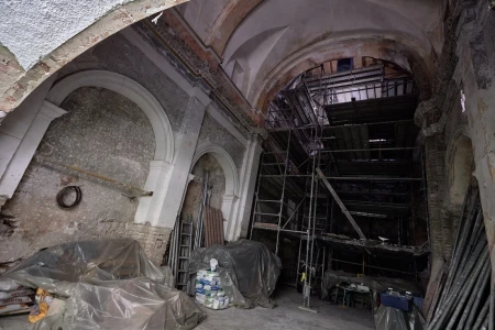 Gandia inicia la restauración de la emblemática cúpula de la Capella de l’Assumpció