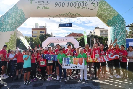 La Run Cáncer de Gandia recauda 25.205€ para la investigación oncológica