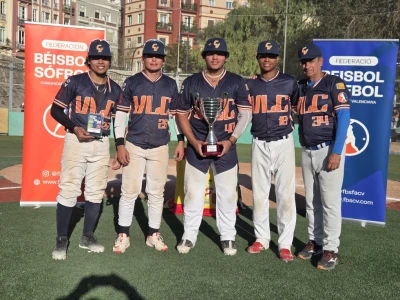 Cinco integrantes de los Tigres de Gandia conquistan el Campeonato de España Sub-22 de Selecciones Autonómicas de Béisbol
