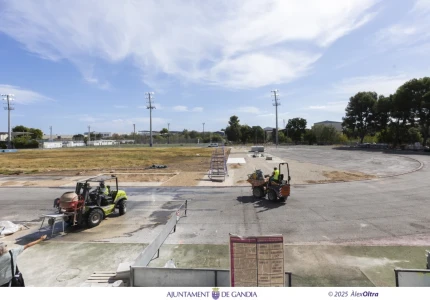 Polémica por el retraso en las obras de la pista de atletismo de Gandia