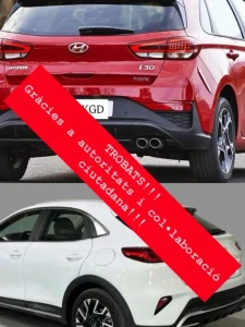 Dos coches robados a una familia en Rugat aparecen en Rafelcofer y l'Alqueria tras un robo en Villalonga