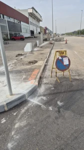 Oliva continúa con la mejora de sus polígonos industriales