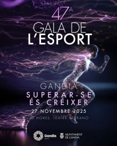 Todo a punto para la celebración de la 47ª Gala del Deporte de Gandia