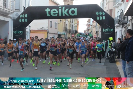 La Volta a Peu de l’Alqueria de la Comtessa reúne a cerca de 700 atletas