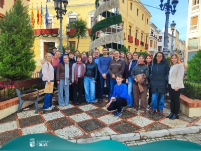 Intercambio escolar internacional de estudiantes alemanes en Oliva