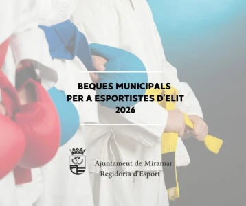Miramar abre la convocatoria de becas para deportistas de alto rendimiento