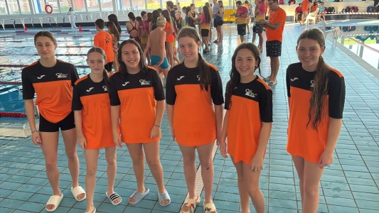 Gran actuación del Club de Natació Oliva en el Control de Invierno de Alzira