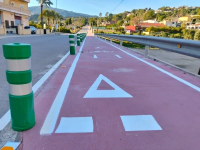 Ròtova concluye la vía ciclopeatonal que une el municipio y la urbanización de La Serreta