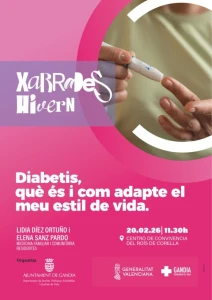La diabetes desde un punto de vista médico y didáctico en las charlas del departamento de Salud de Gandia