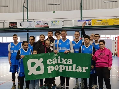 Oliva disfruta de una nueva jornada de la Liga Inclusiva de Baloncesto