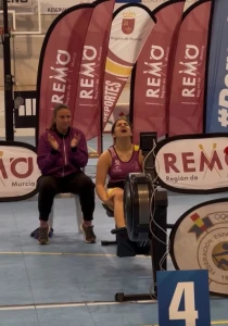 El Club de Remo Grau Gandia logra tres podios en el Nacional de Remoergómetro