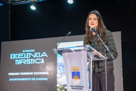 Gandia recibe el premio al Turismo Cultural en los III Premios Excelencia Turística de la Comunitat Valenciana