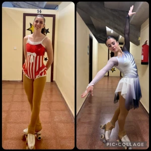 Àngela Artés e Irene Castellá rozan el podio en la II Copa Comunitat Valenciana de Patinaje Artístico