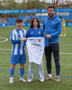 Dana Valentina Climent, orgullo del CF Gandia rumbo al Campeonato de España Sub14