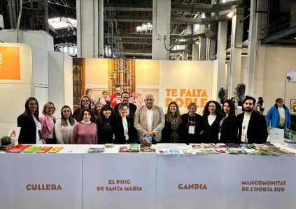 La Diputació de València da a conocer en Barcelona los atractivos turísticos de Gandia, Oliva y Tavernes junto al resto de la provincia