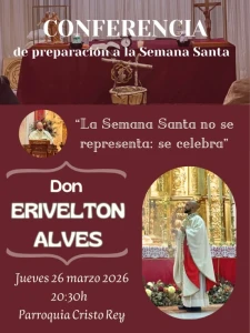 Conferencia sobre la Semana Santa en la parroquia Cristo Rey