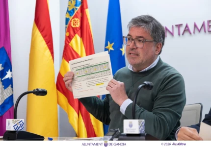 El PP acusa al Gobierno de Gandia de 'ocultar' el informe de la Sindicatura de Cuentas
