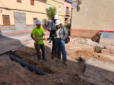 Beniflà continúa modernizándose con la reurbanización de la calle Sant Jaume