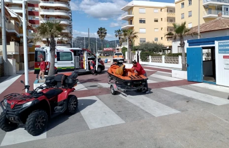 Tavernes inicia el servicio de salvamento y socorrismo en las playas para Semana Santa, Pascua y el puente de mayo