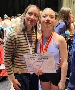El Ayuntamiento de Miramar felicita a Daniela Puente por su éxito en el Concurso Nacional de Danza