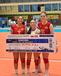 Tres gandienses conquistan el billete al Europeo sub18 de voleibol