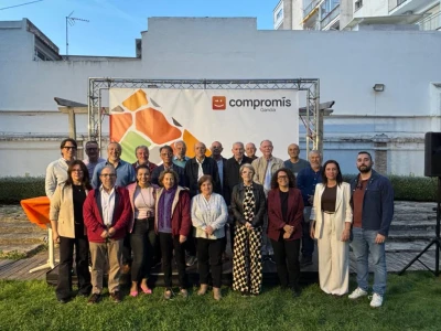 Més-Compromís Gandia homenajea a la militancia con más de 25 años de compromiso