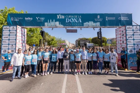 Gandia reúne a más de 5.100 mujeres en la XVII Cursa de la Dona Vicky Foods