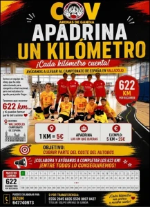 Arenas de Gandia y Vòley Playa Bellreguard impulsan iniciativas solidarias tras su doble clasificación nacional benjamín