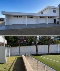 El Ayuntamiento de Almoines y la FFCV invierten más de 100.000 euros en la modernización del campo de fútbol municipal