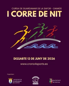 Guardamar de la Safor y Daimús presentan el recorrido de la primera Carrera Nocturna Guardamar-Daimús