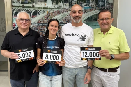 El Safor Teika logra la máxima puntuación del programa ‘Comparte Maratón Valencia’
