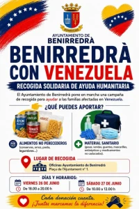 La Safor se vuelca con Venezuela
