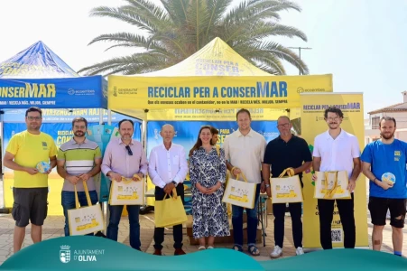 Ecoembes inicia en Oliva la 6ª edición de la campaña "Reciclar per a ConserMar"