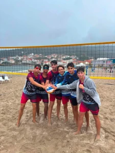 El Club Voleibol Gandia firma un histórico Top 5 en el Campeonato de España Cadete de Vóley Playa