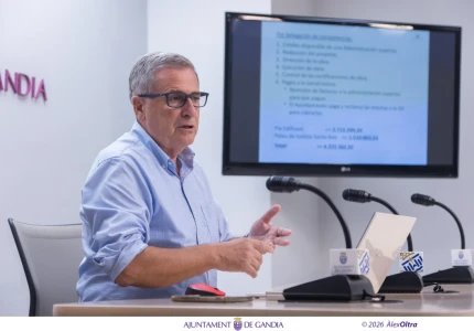 El Ayuntamiento de Gandia exige a la Generalitat el pago de una deuda de más de 12 millones de euros