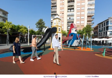 Nueva actuación de mejora del espacio público en Gandia