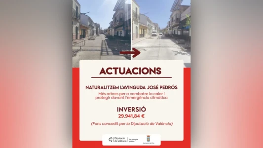 Arrancan las obras de naturalización de la avenida José Pedrós en Piles