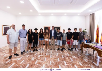 Reconocimiento al histórico éxito del Billar Club de Gandia en los Campeonatos de España sub15
